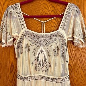 Free People beaded dress